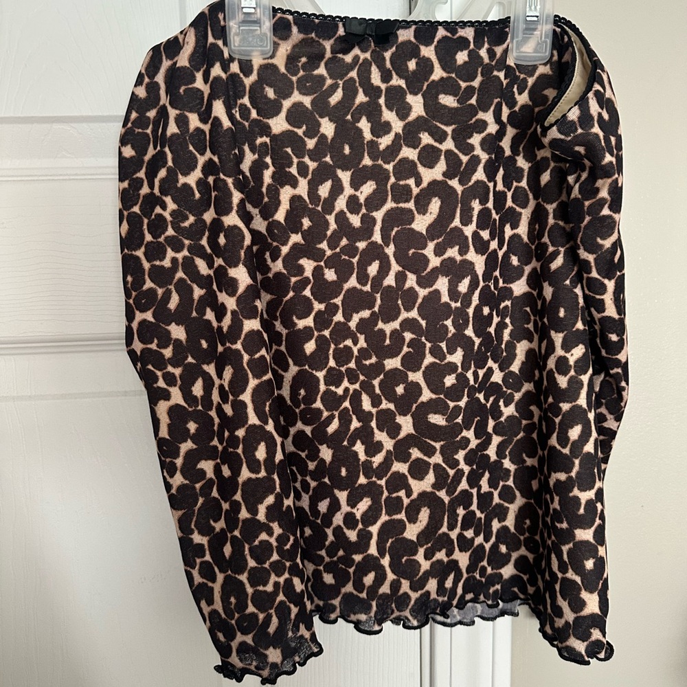 Leopard Print Women's Skirt